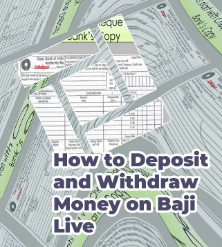How to deposit cash in baji bet account